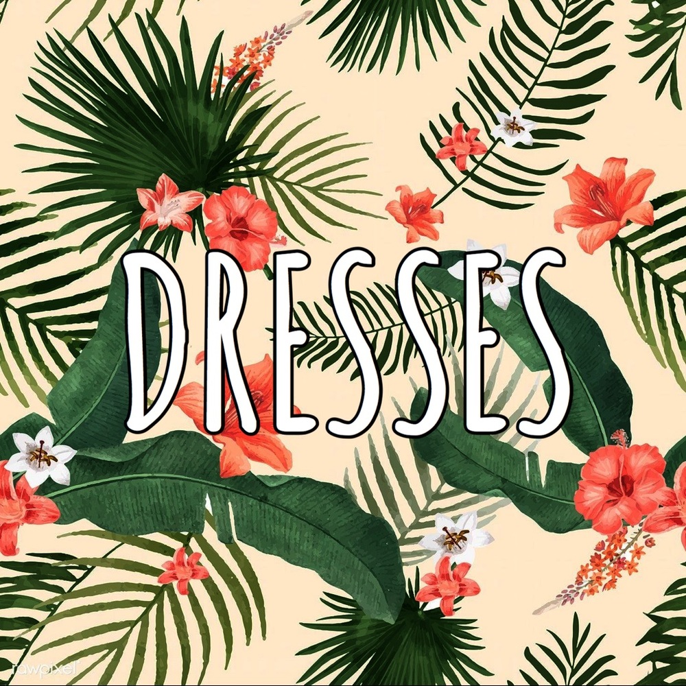dresses! 🍃💐
